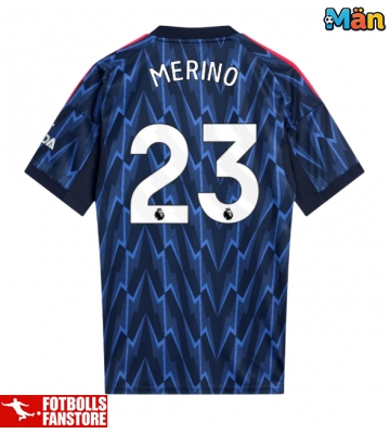 Arsenal Mikel Merino #23 Bortatröja 2025-26 Kortärmad